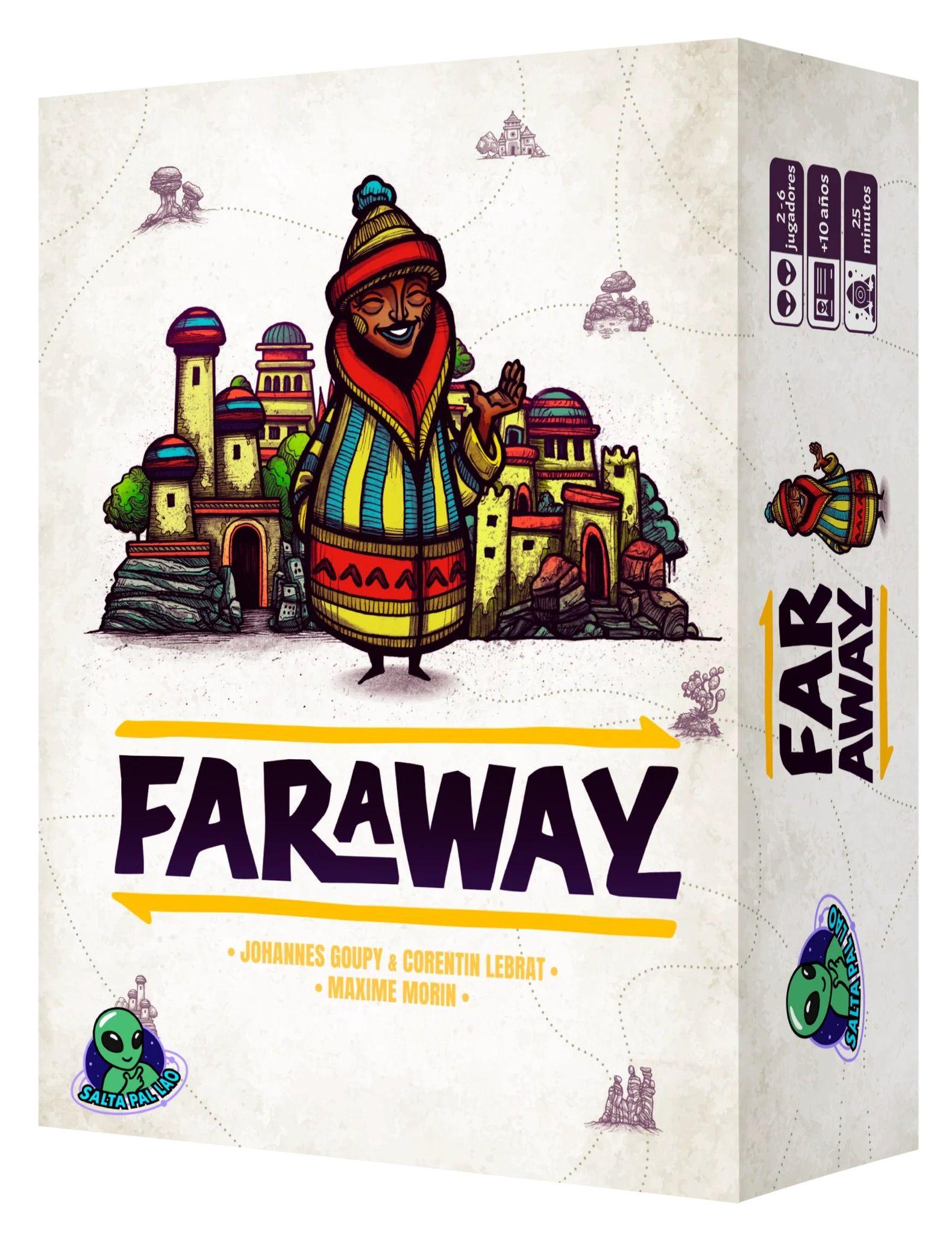 Juego de Mesa Faraway - Amarillo-2