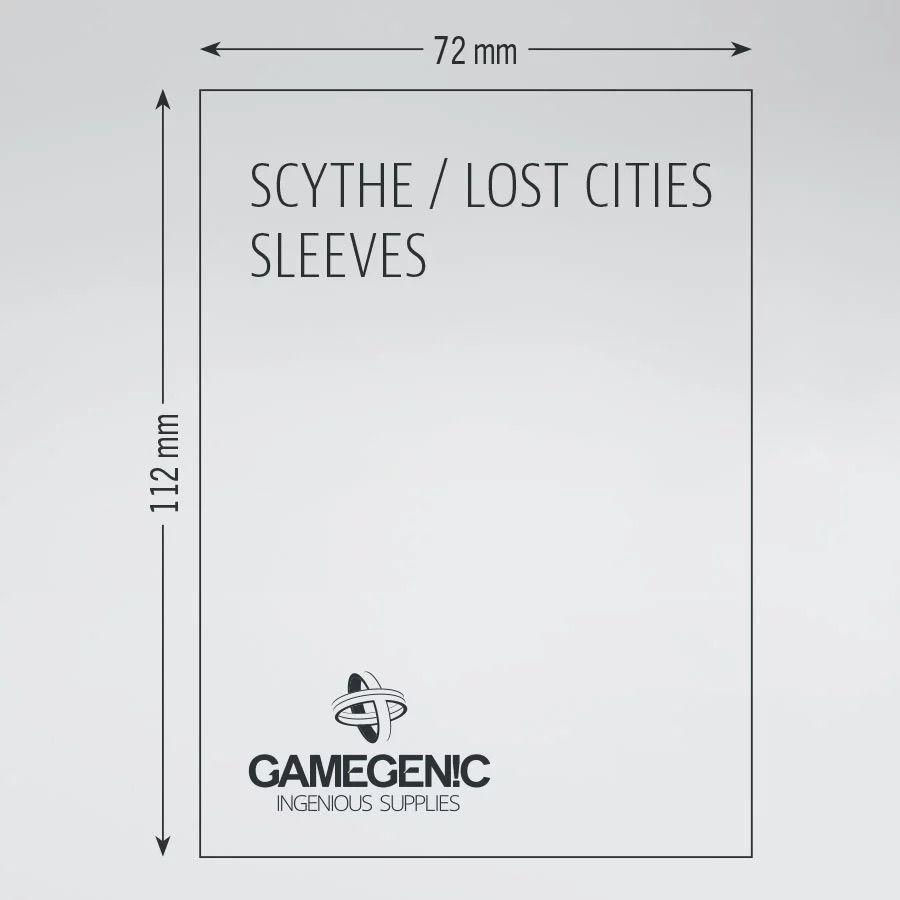 Protectores de cartas Prime Scythe para Lost Cities - Clear-2
