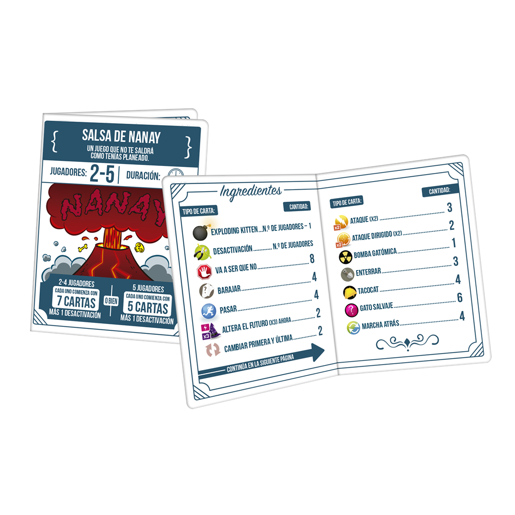 Exploding Kittens: Recetas Del Desastre-2