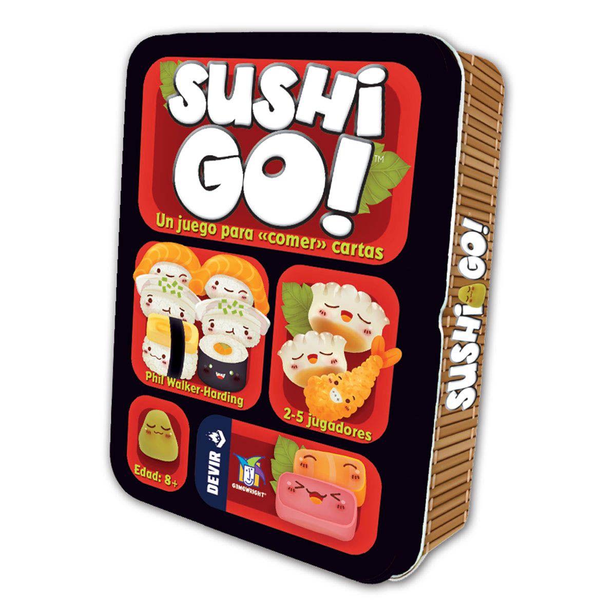 Juego De Mesa Gamewright Sushi Go Devir Estrategia Español-0