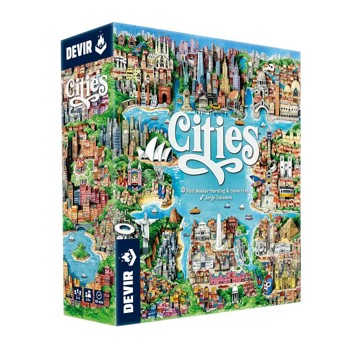 Cities Juego De Mesa Devir Español-0