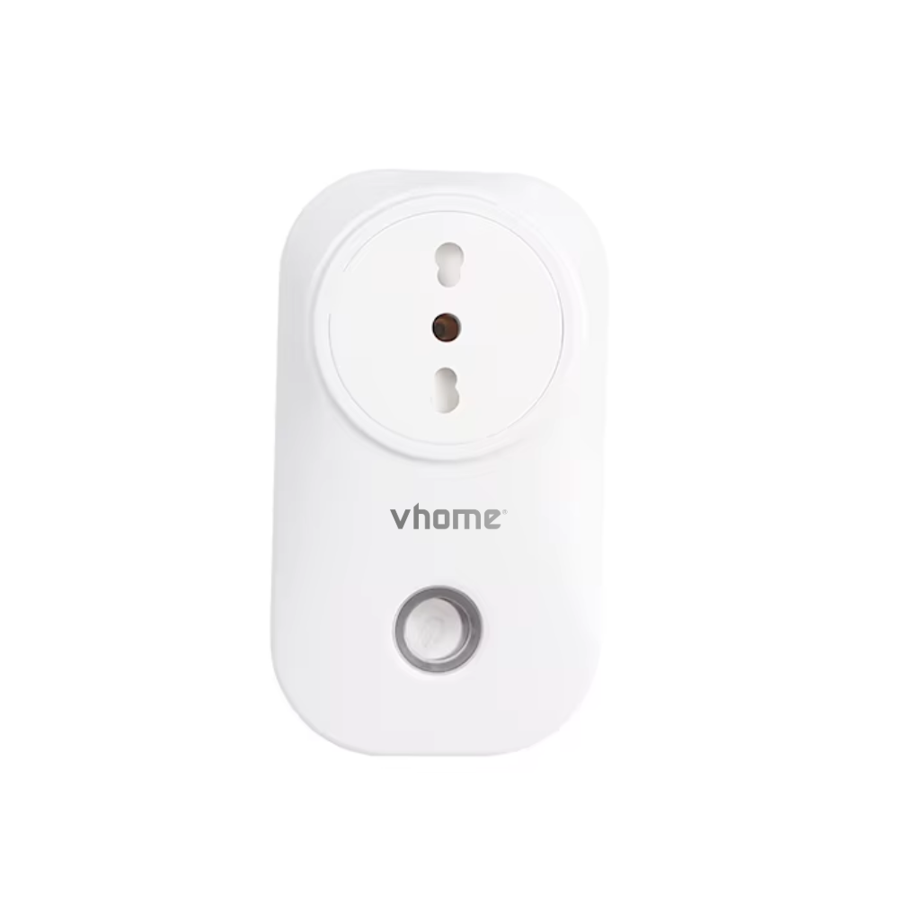 Enchufe y Medidor de Consumo Wifi Vhome M1 con Toma 16A + Adaptador-2