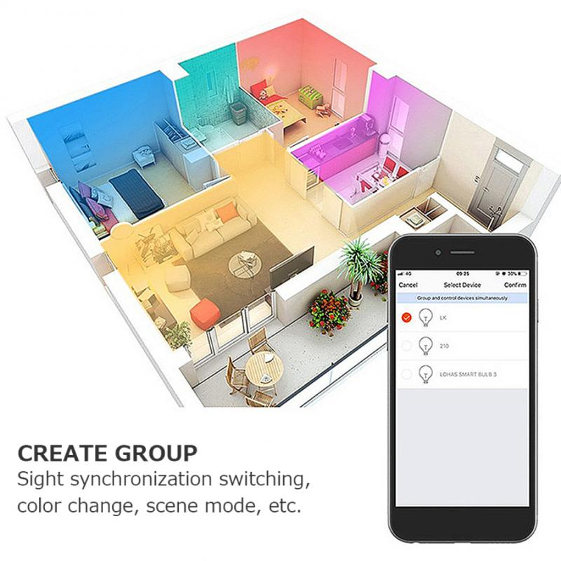 Ampolleta Wifi Dicroica GU10 Vhome Compatible Con Alexa y Google-5