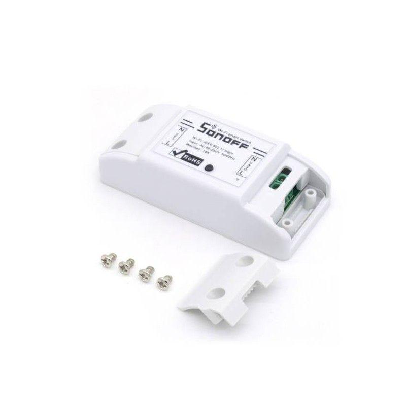 Interruptor Sonoff Basic R2 Inteligente WiFi Compatible Con Alexa y Google Home-2