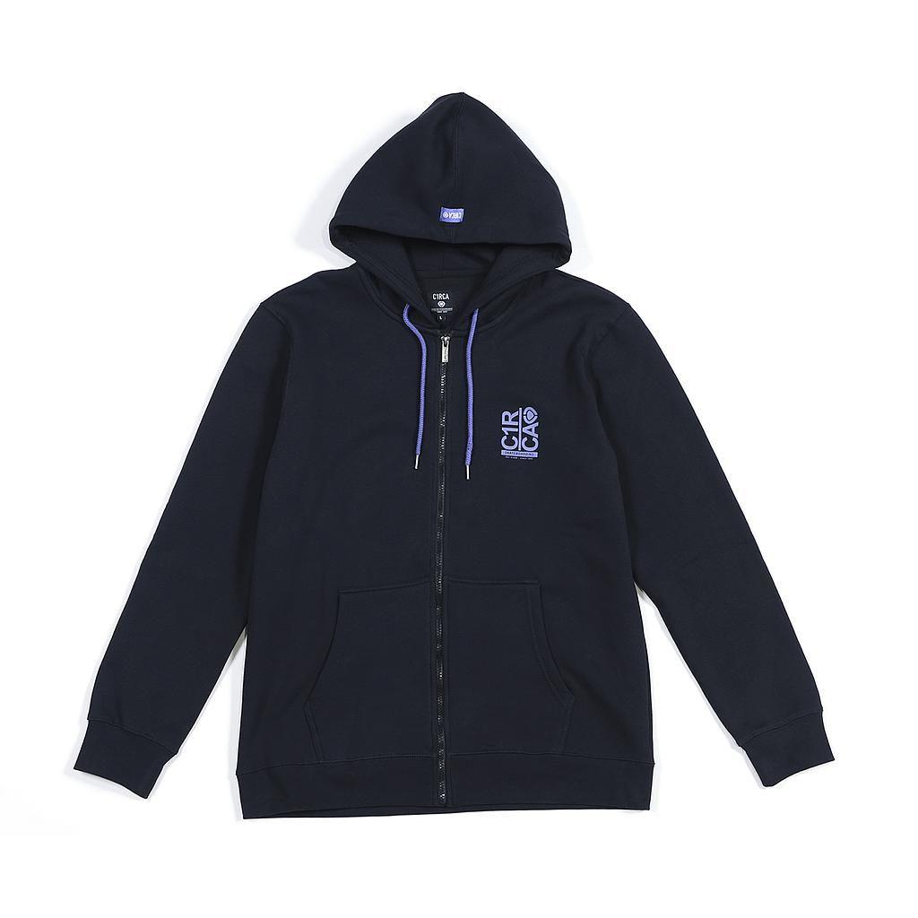 BREAK UP ZIP - BLACK - OVERSIZE-0
