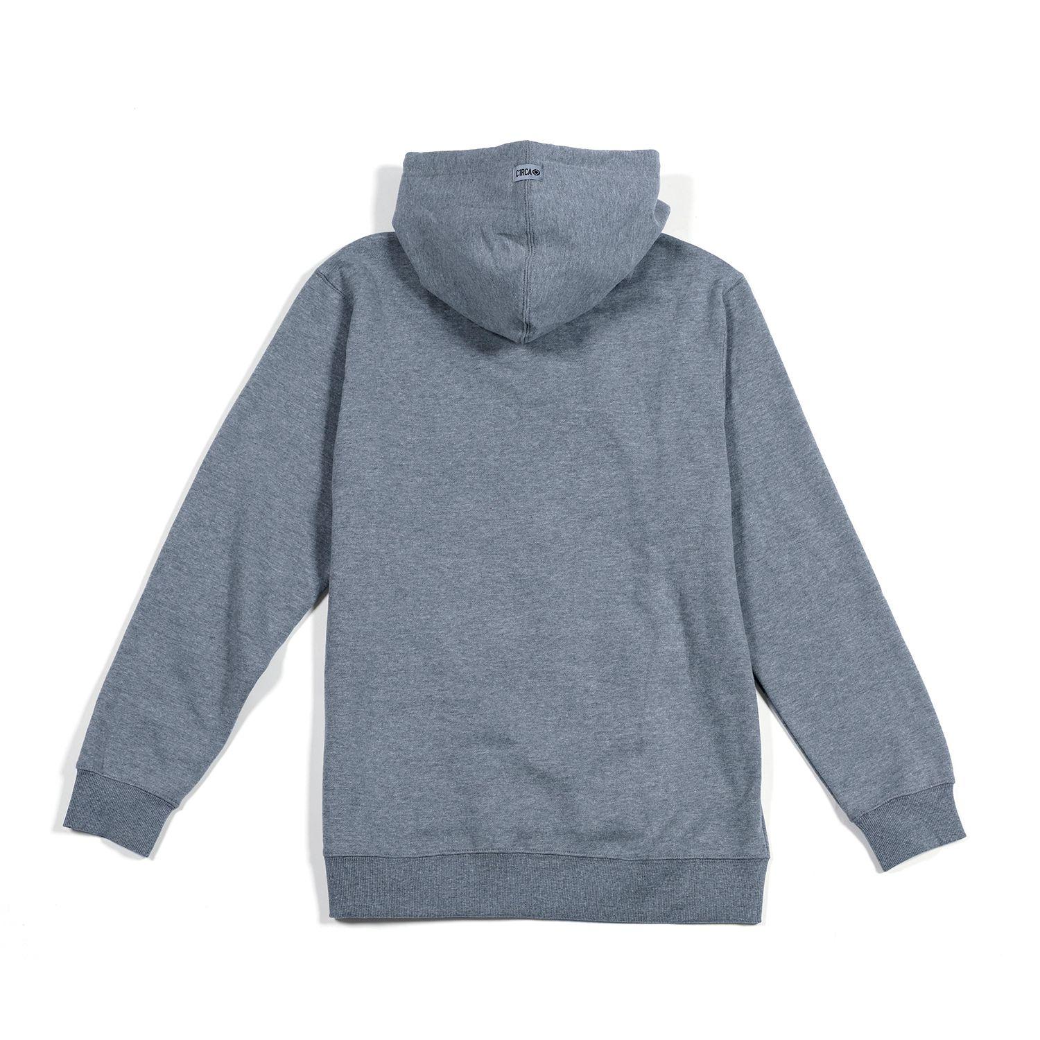 BIG LOGO HOOD - GREY-2
