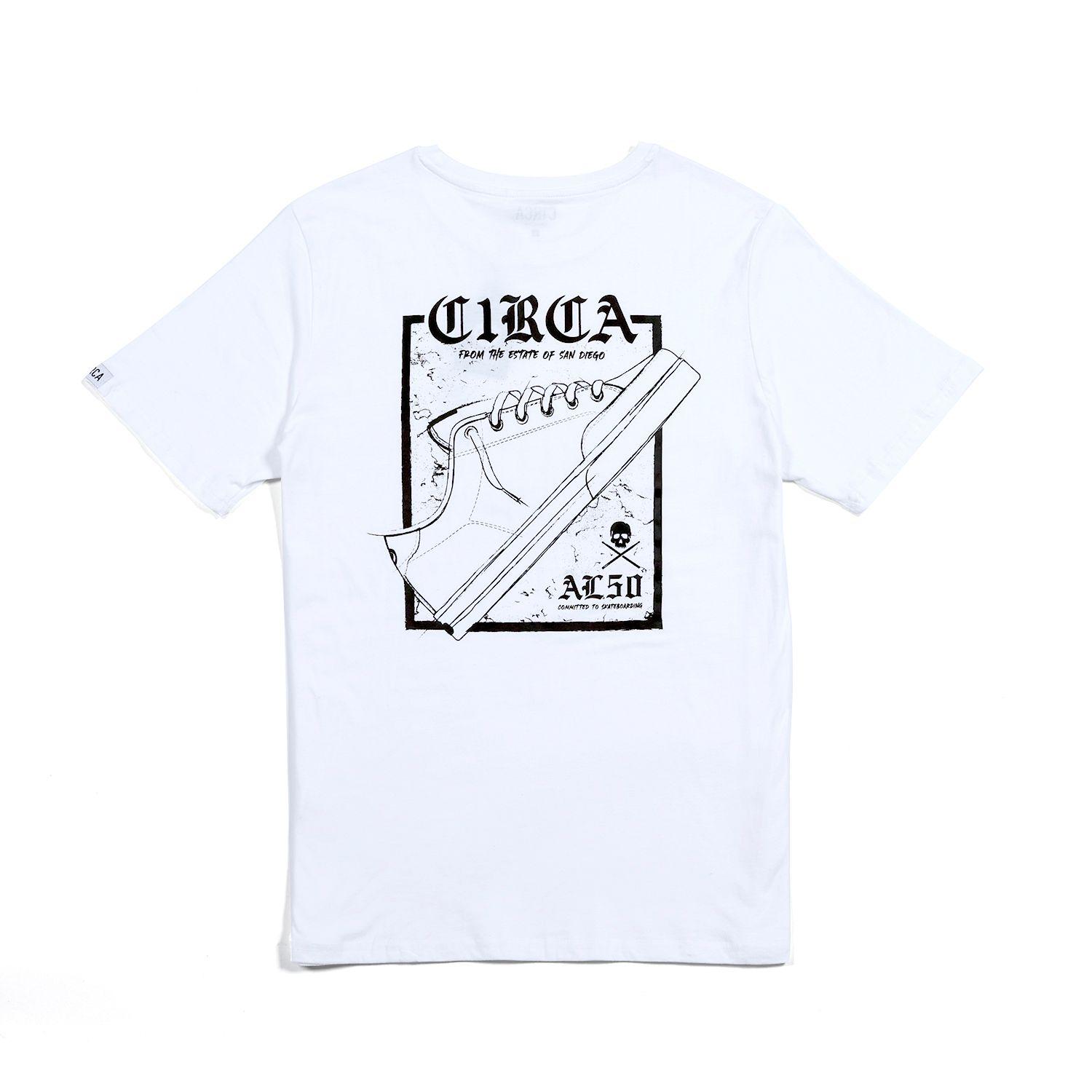 SHOES TEE - WHITE-1