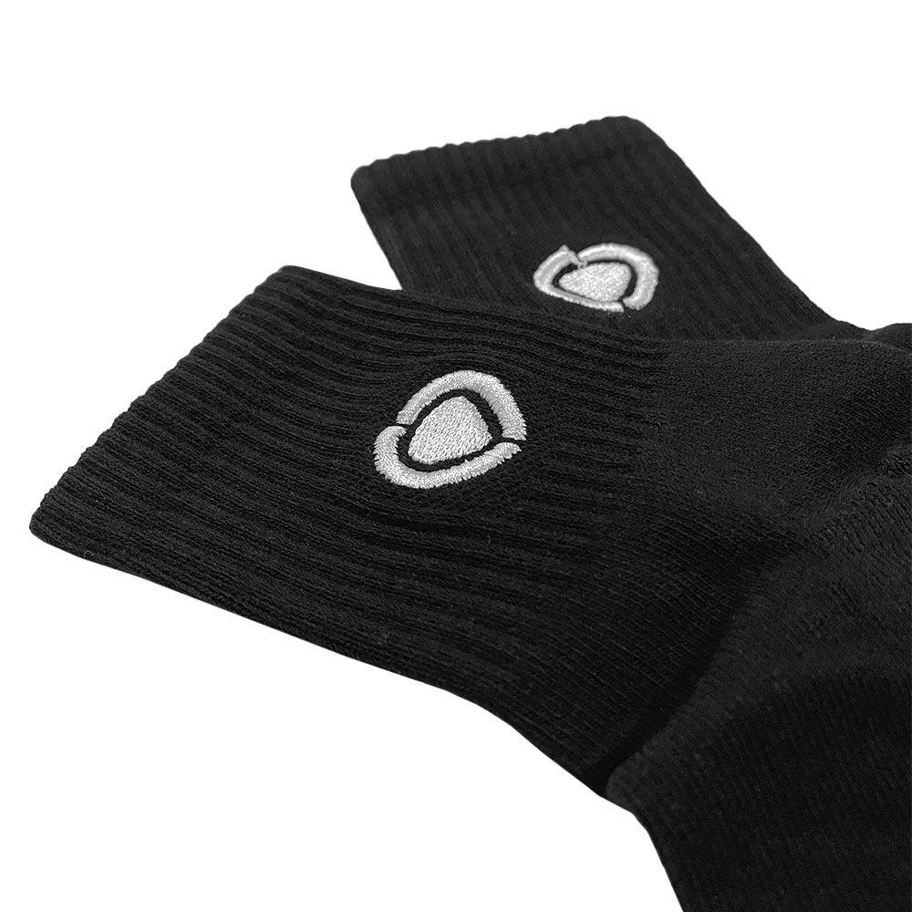 ICON SOCK MID - BLACK-2