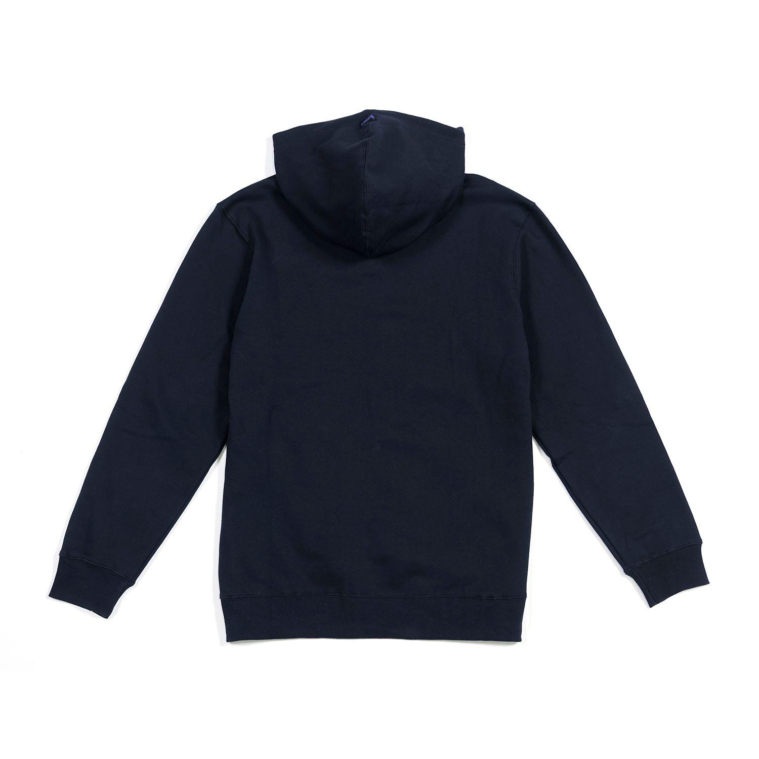 BIG LOGO HOOD - BLACK-2