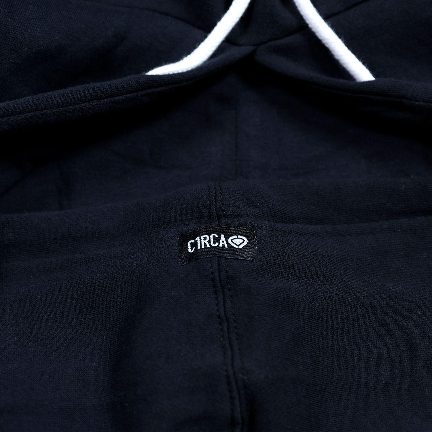 OUTLINE HOOD - BLACK-6