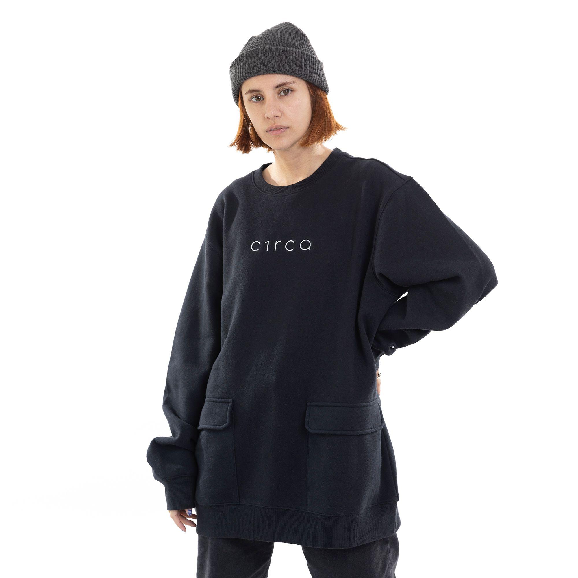 LOWER CREW - BLACK - OVERSIZE-1