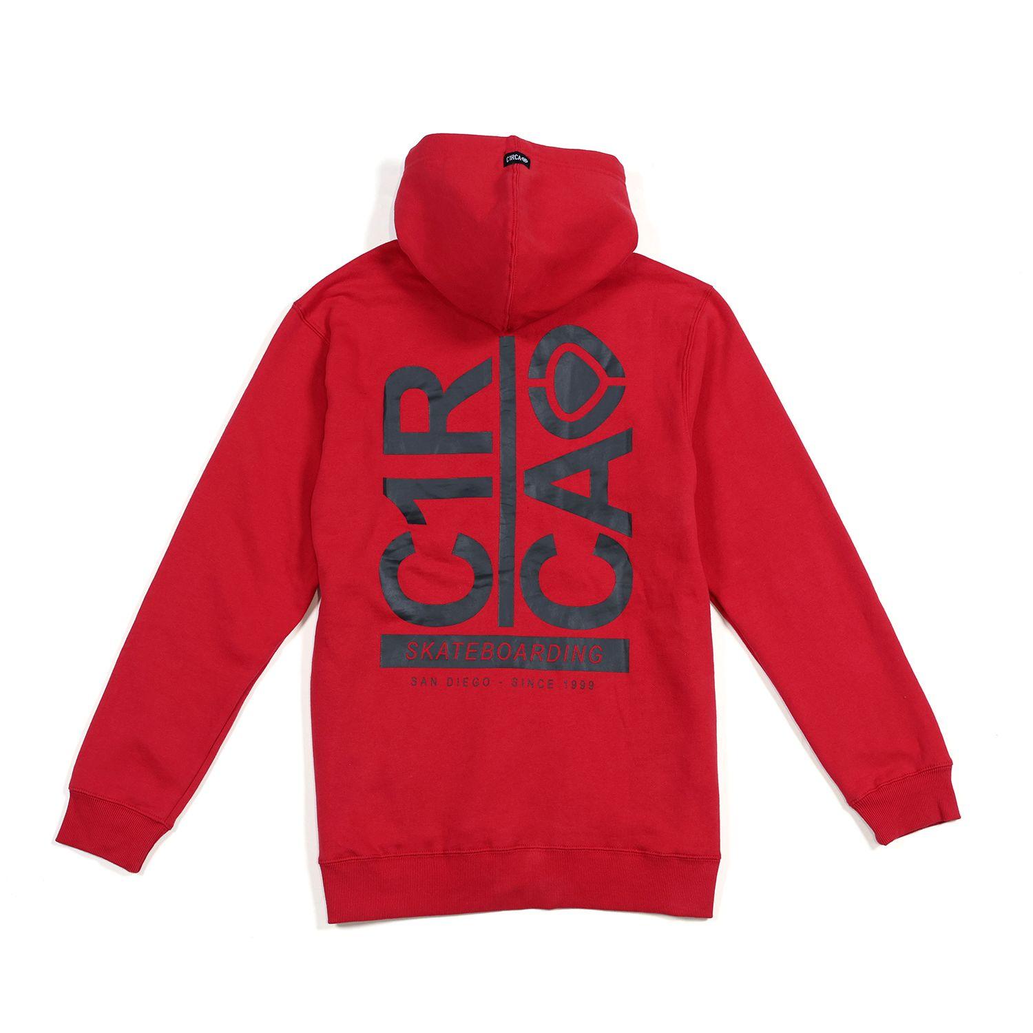 BREAK UP ZIP - RED - OVERSIZE-2