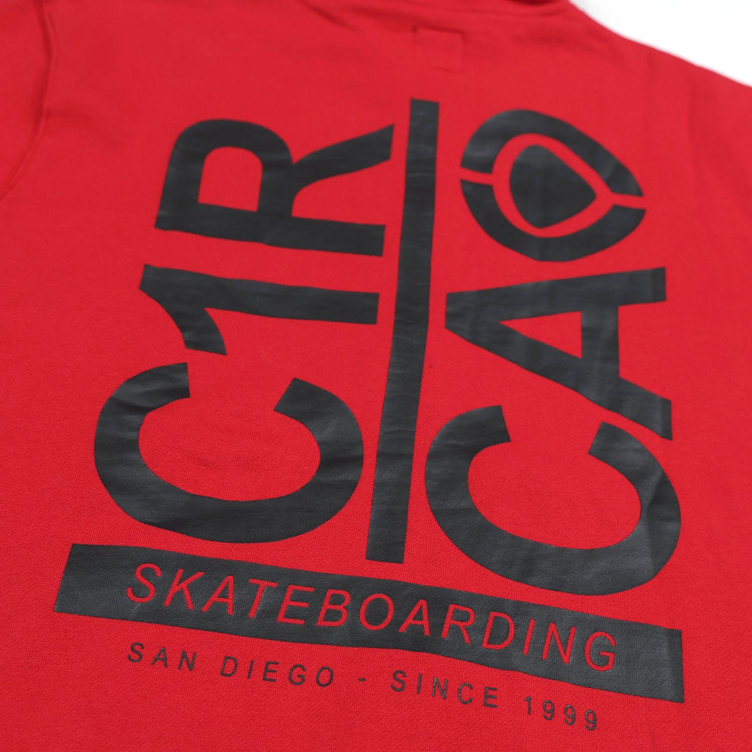 BREAK UP ZIP - RED - OVERSIZE-3