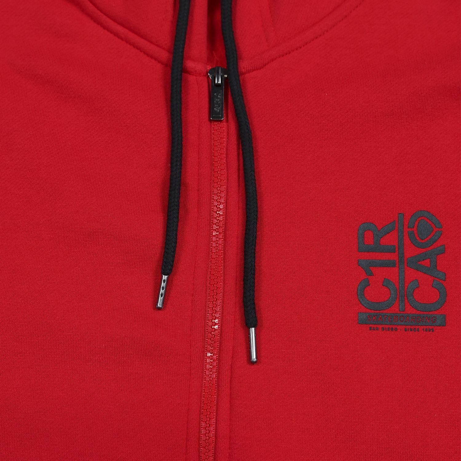 BREAK UP ZIP - RED - OVERSIZE-4