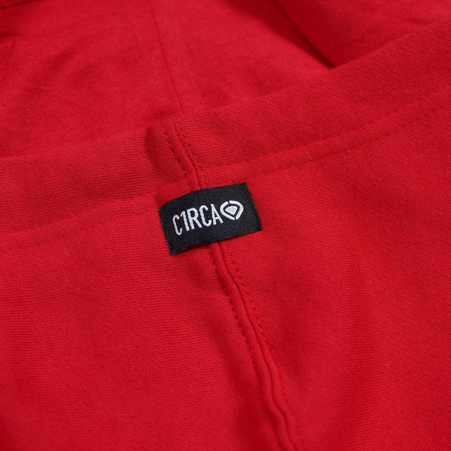 BREAK UP ZIP - RED - OVERSIZE-5