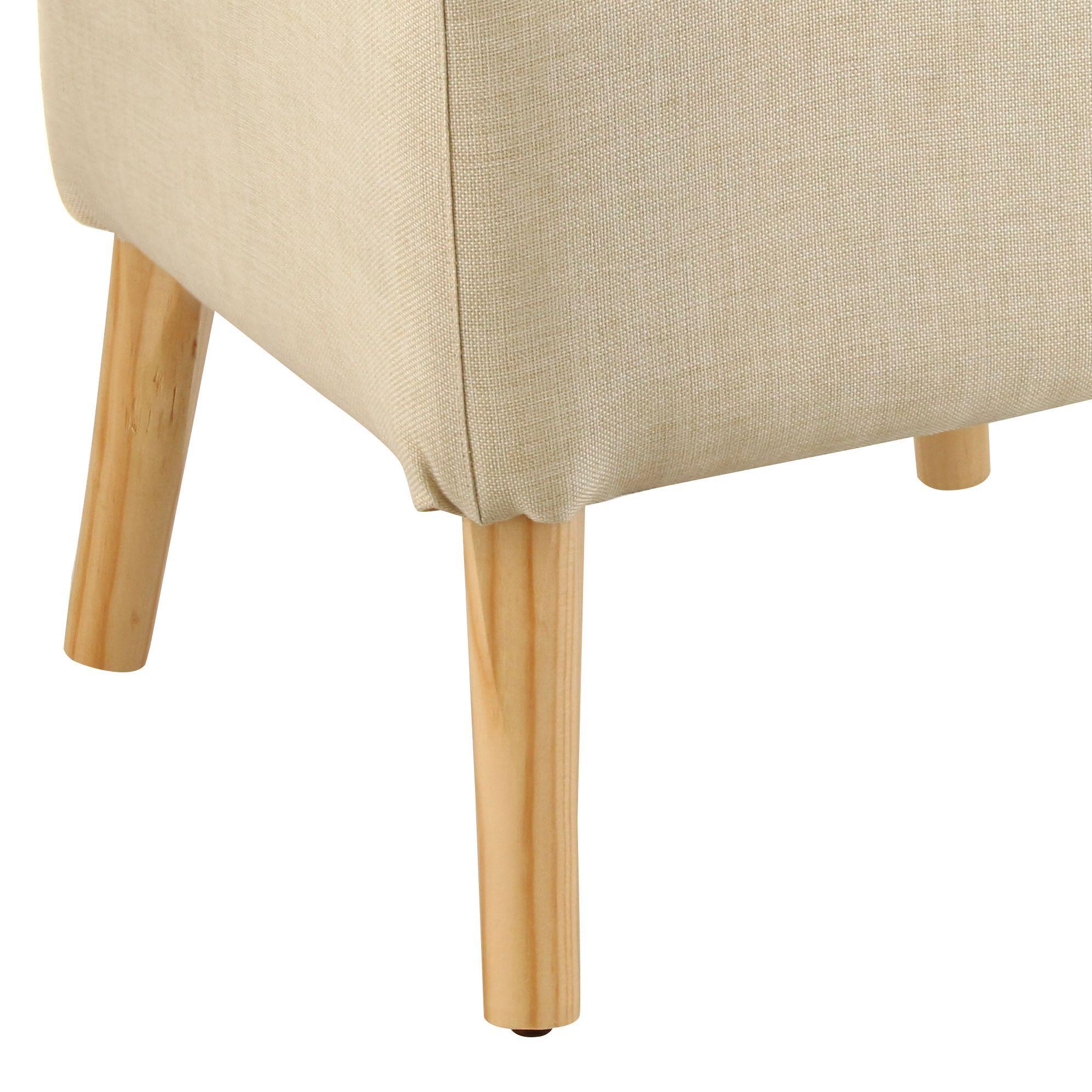 Pouf Alemania Blanco Altea 42x42x43 cm Máxima Design-3