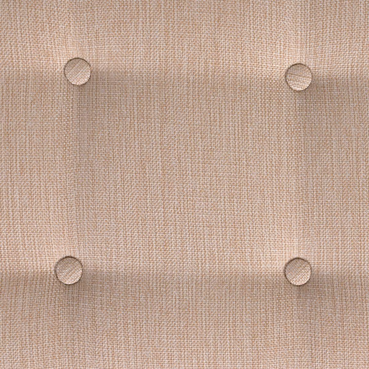 Banqueta Style Capitoné Beige Omega 100x40x40 cm Máxima Design-2