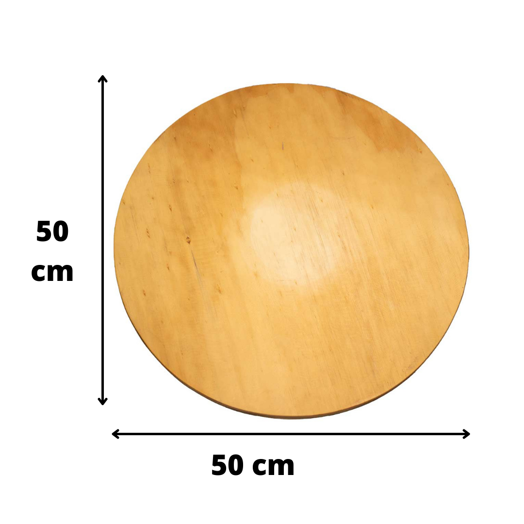 Tabla Giratoria Para Pizza, Sushi, Picoteo Redonda-2