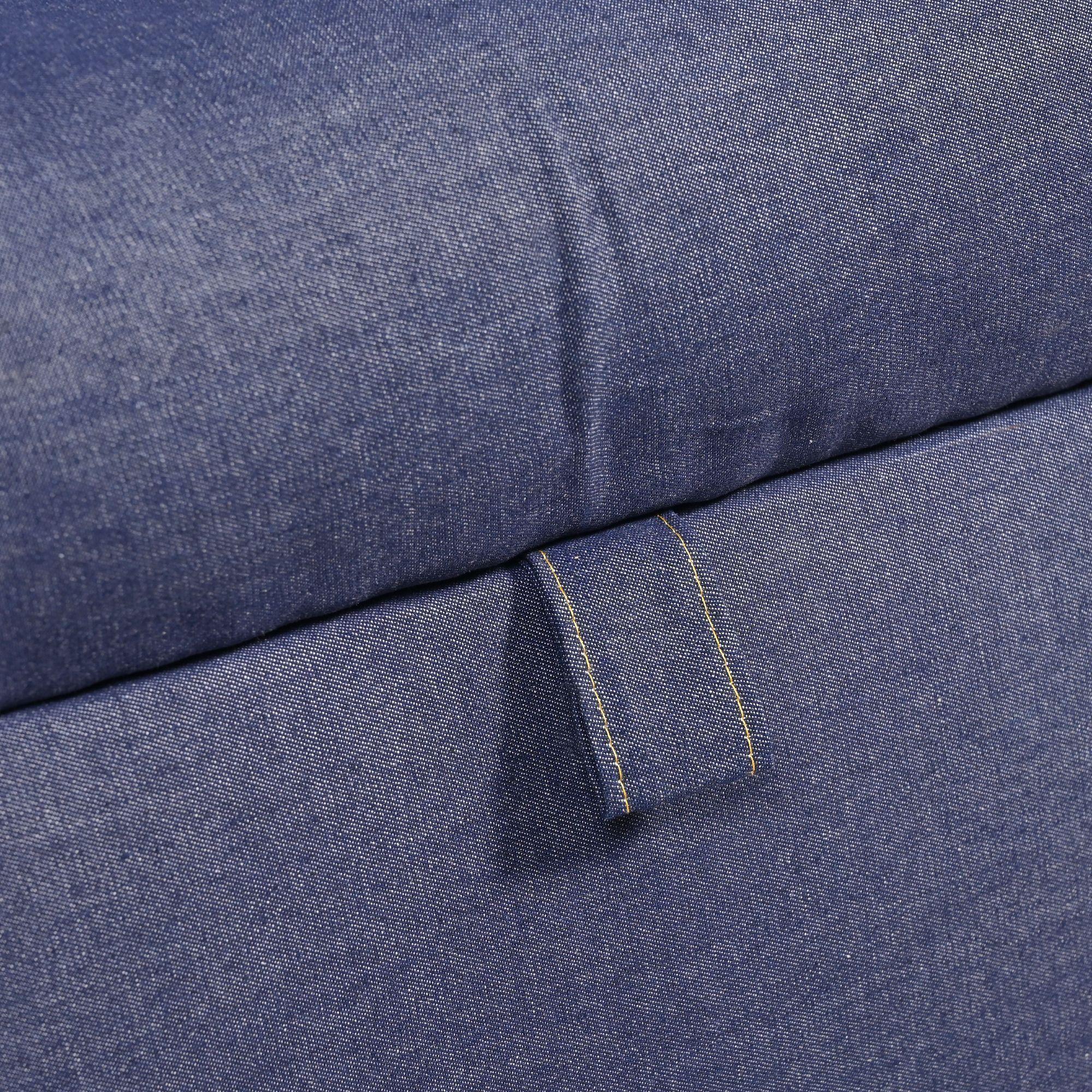 Banqueta Leyzy Jeans con Baúl 40X55X105 cm Máxima Design-6