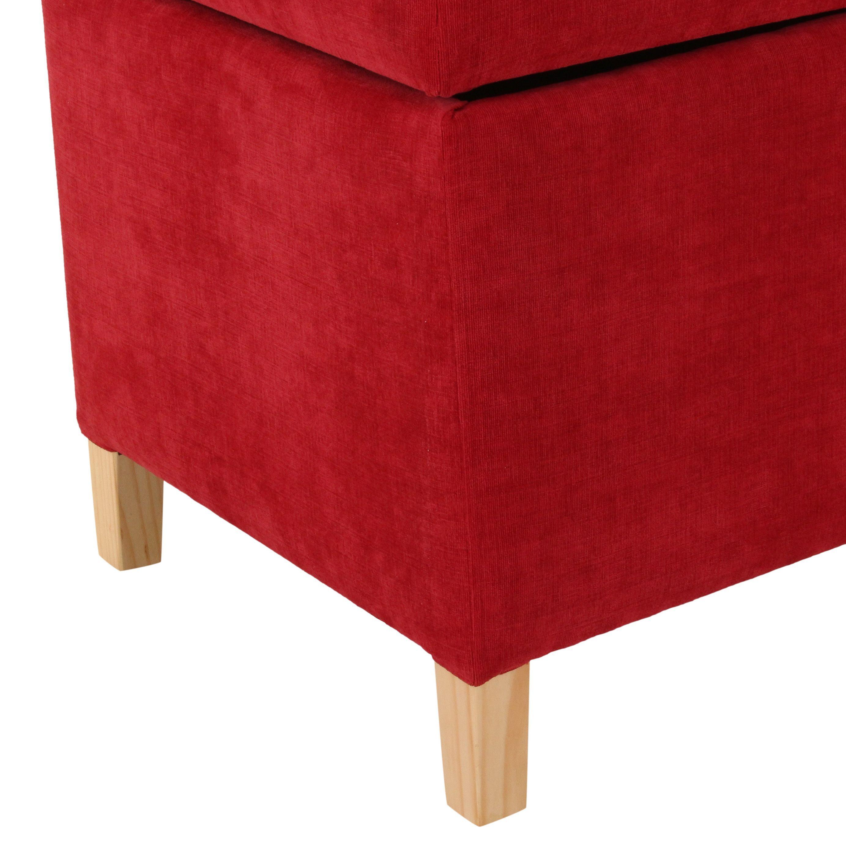 Pouf Baúl Rucato Sandia Altea 46x46x50 cm Máxima Design-6