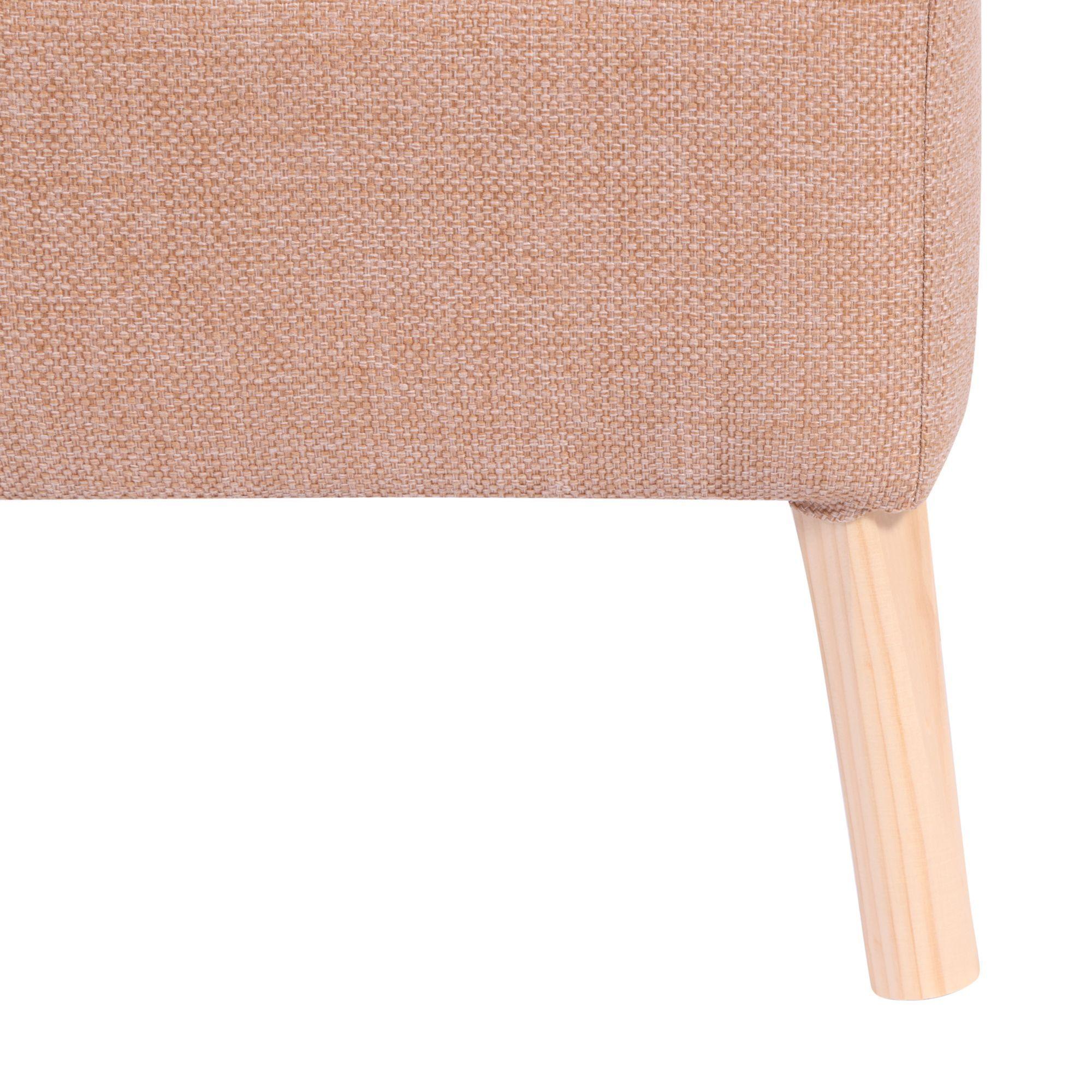 Pouf Alemania Beige Omega 42x42x43 cm Máxima Design-4