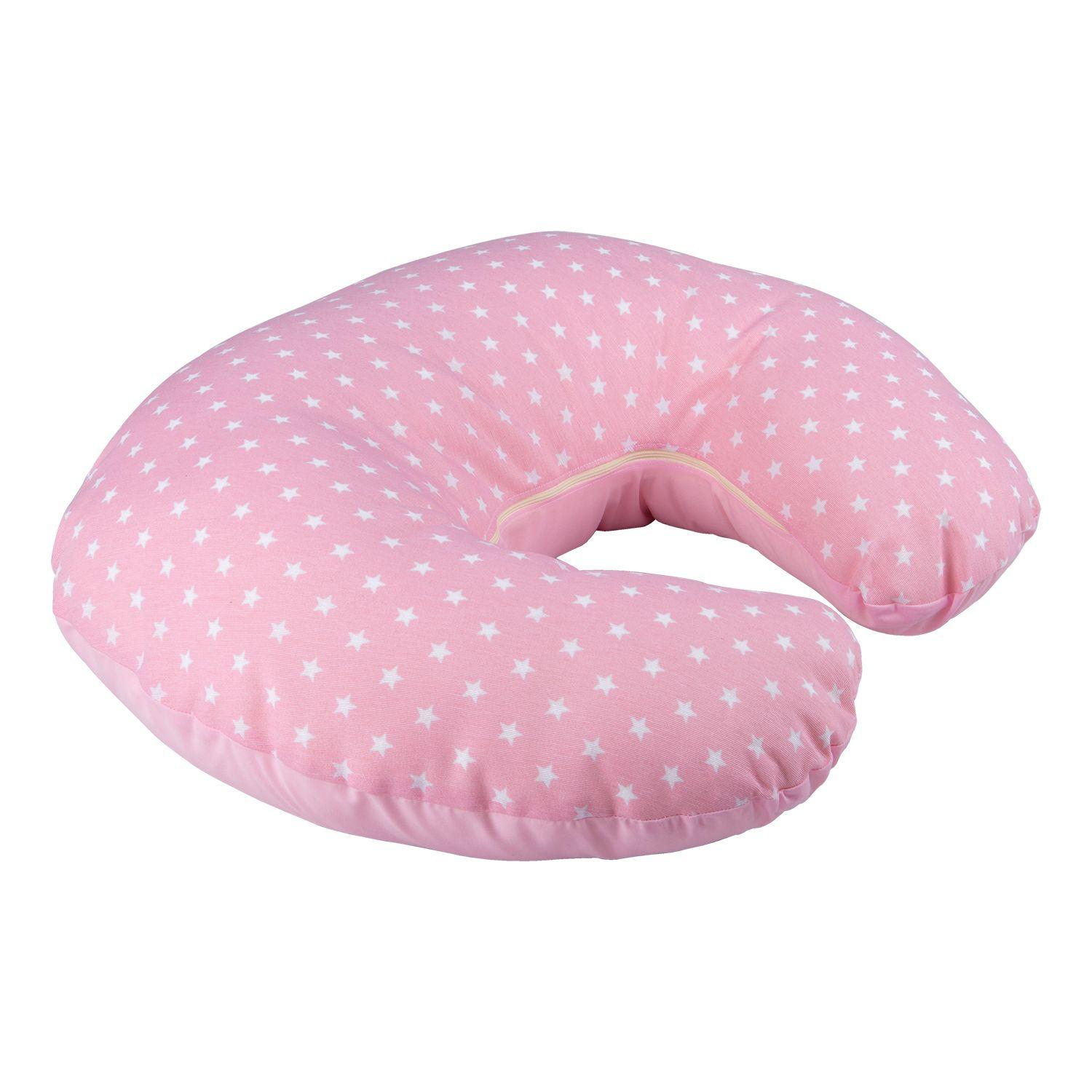 Cojín Lactancia Estrella Rosado Textil 50x40x20 cm-1