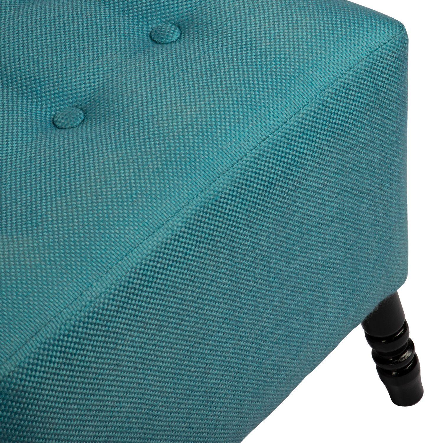 Pouf Alejandro Turquesa Omega 54x54x44 Máxima Design-5