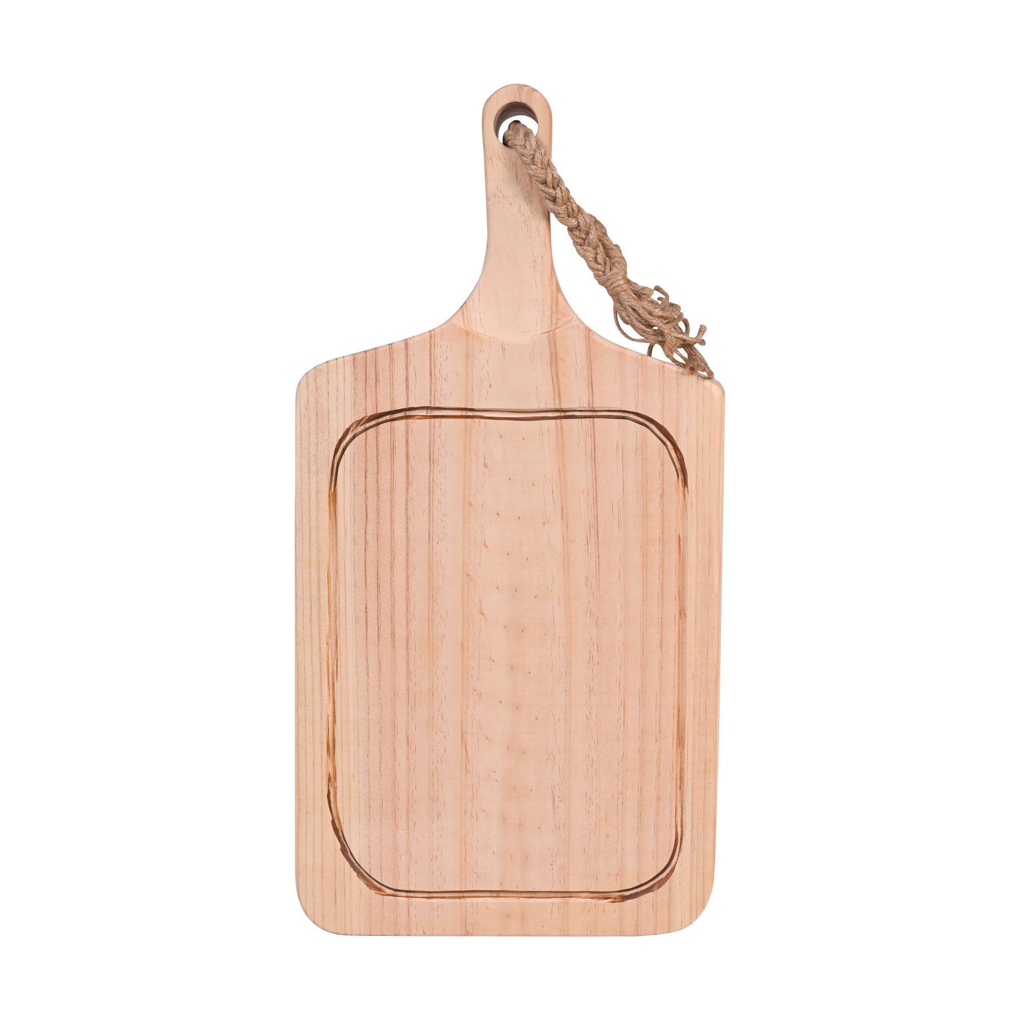 Tabla de Cortar Grande Madera 60x25x5 cm Hecho a Mano Máxima Design-2