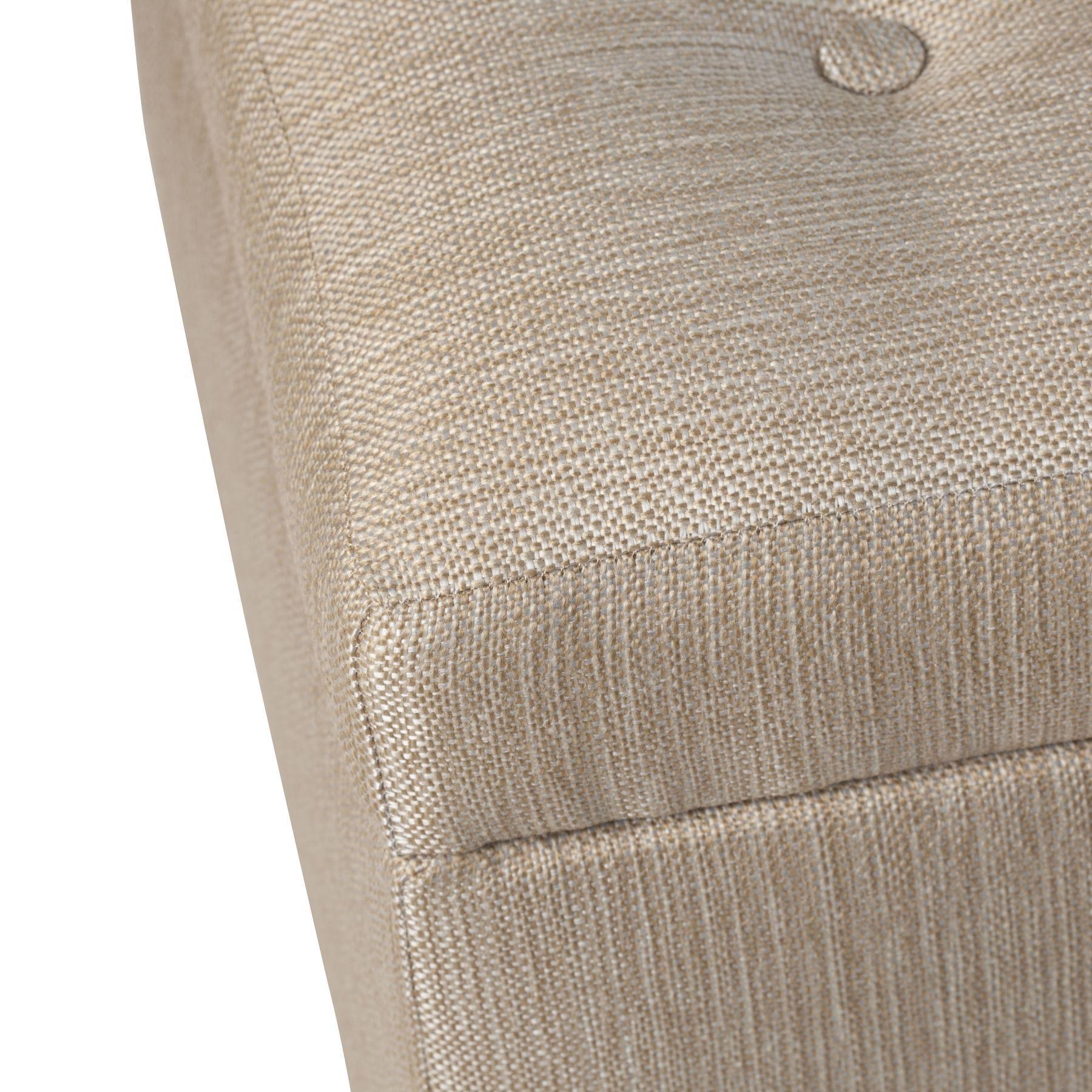 Pouf Baúl Rucato Beige Omega 46x46x50 cm Máxima Design-4