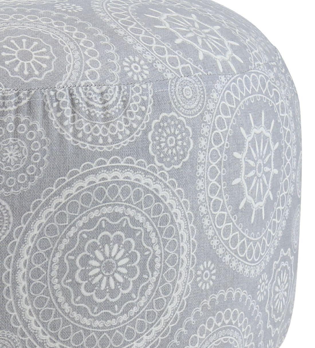 Pouf Jack Mándala 48x48x40 cm de Máxima Design -4