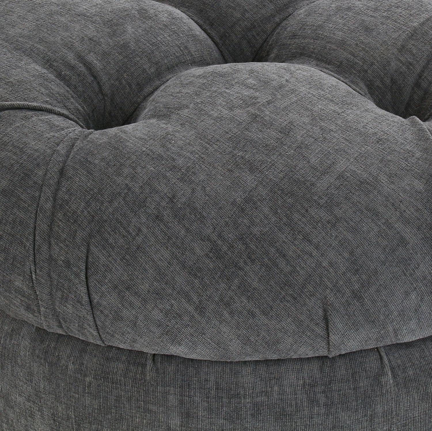 Pouf Baúl Zoe Gris Oscuro Altea 60x60x50 cm Máxima Design-3