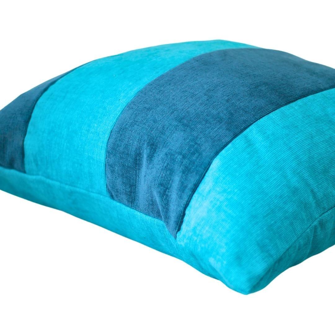 Cojín Rayen Azul Turquesa Altea 50x50 cm-2