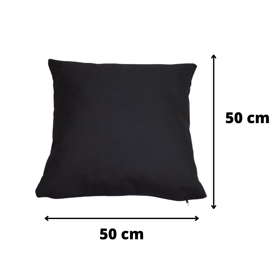 Cojin Negro Delta 50x50 cm-2