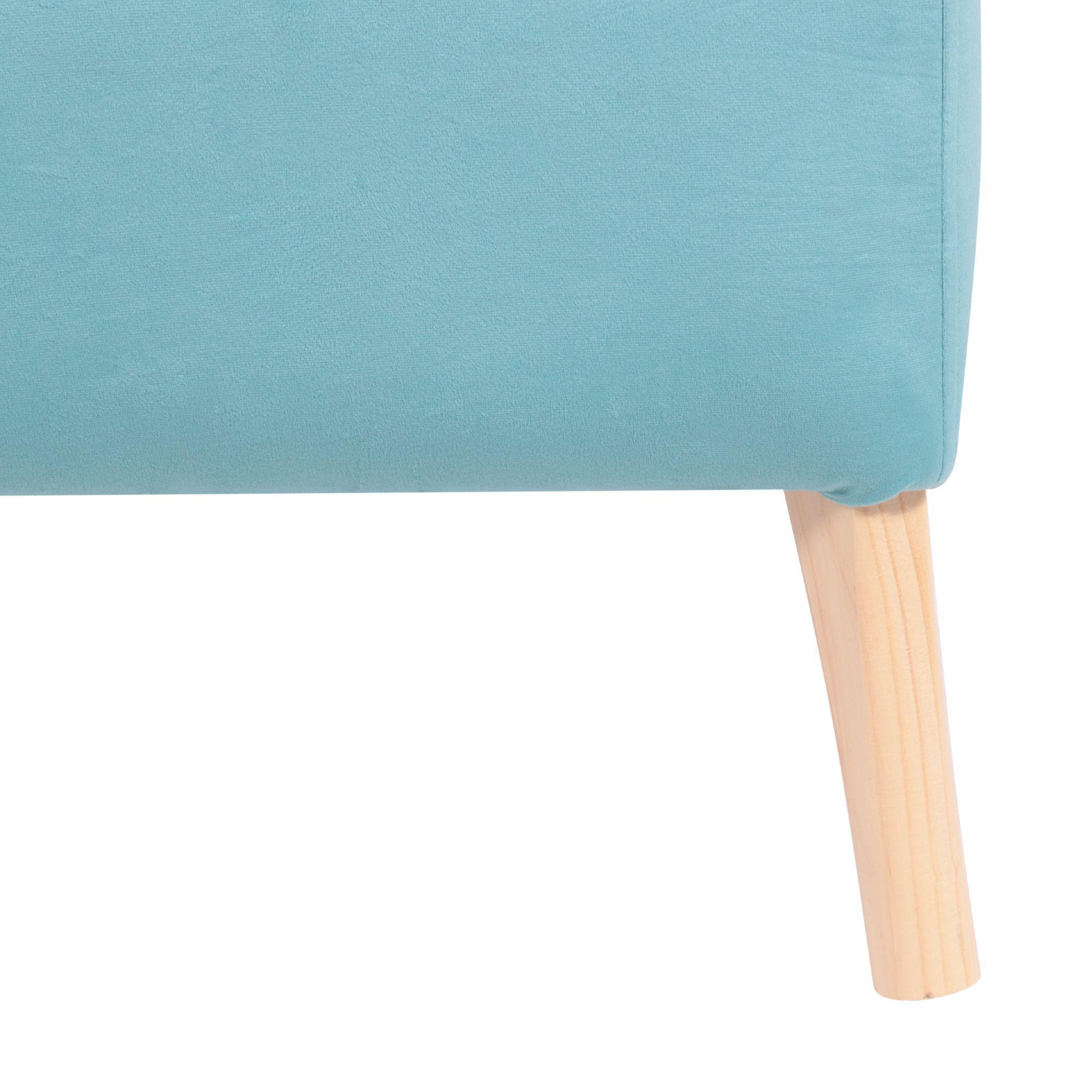Pouf Alemania Calipso Felpa 42x42x43 cm Máxima Design-3