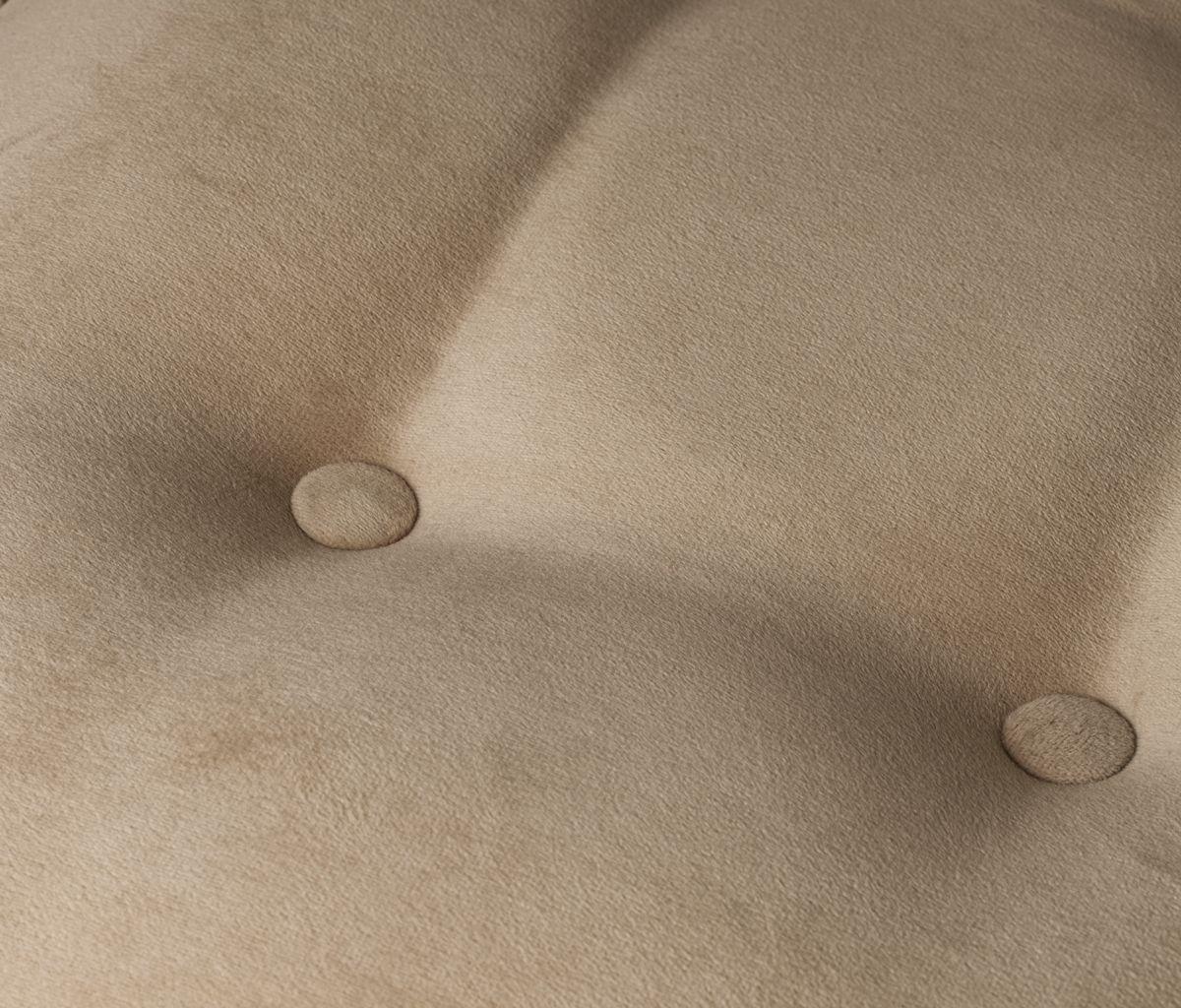Pouf Máxima Beige Felpa 55x45x45 cm Máxima Design-4