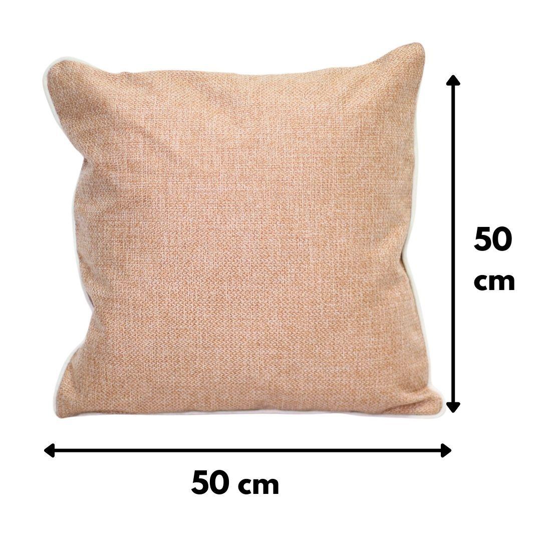 Cojín Antonia Beige Delta 50x50 cm-3