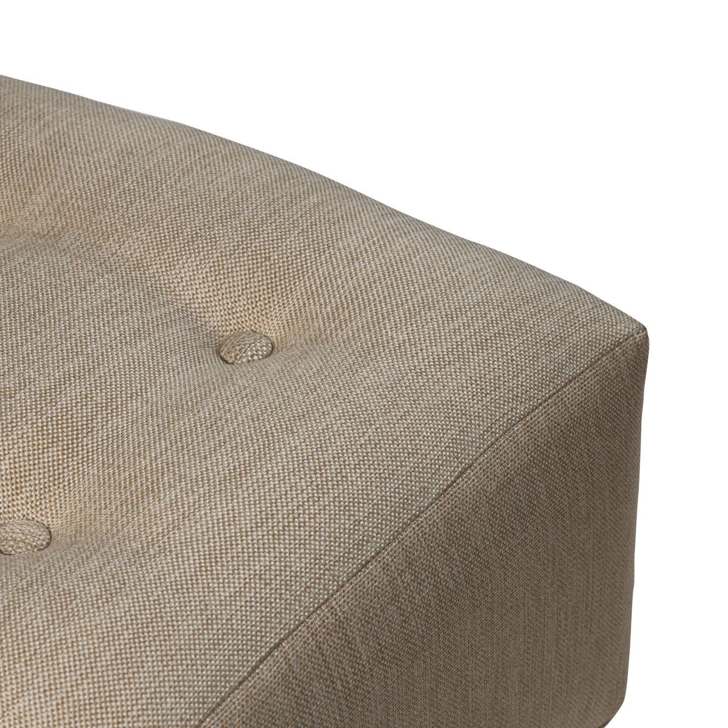 Pouf Alemania Natural Delta 42x42x43 cm Máxima Design-5