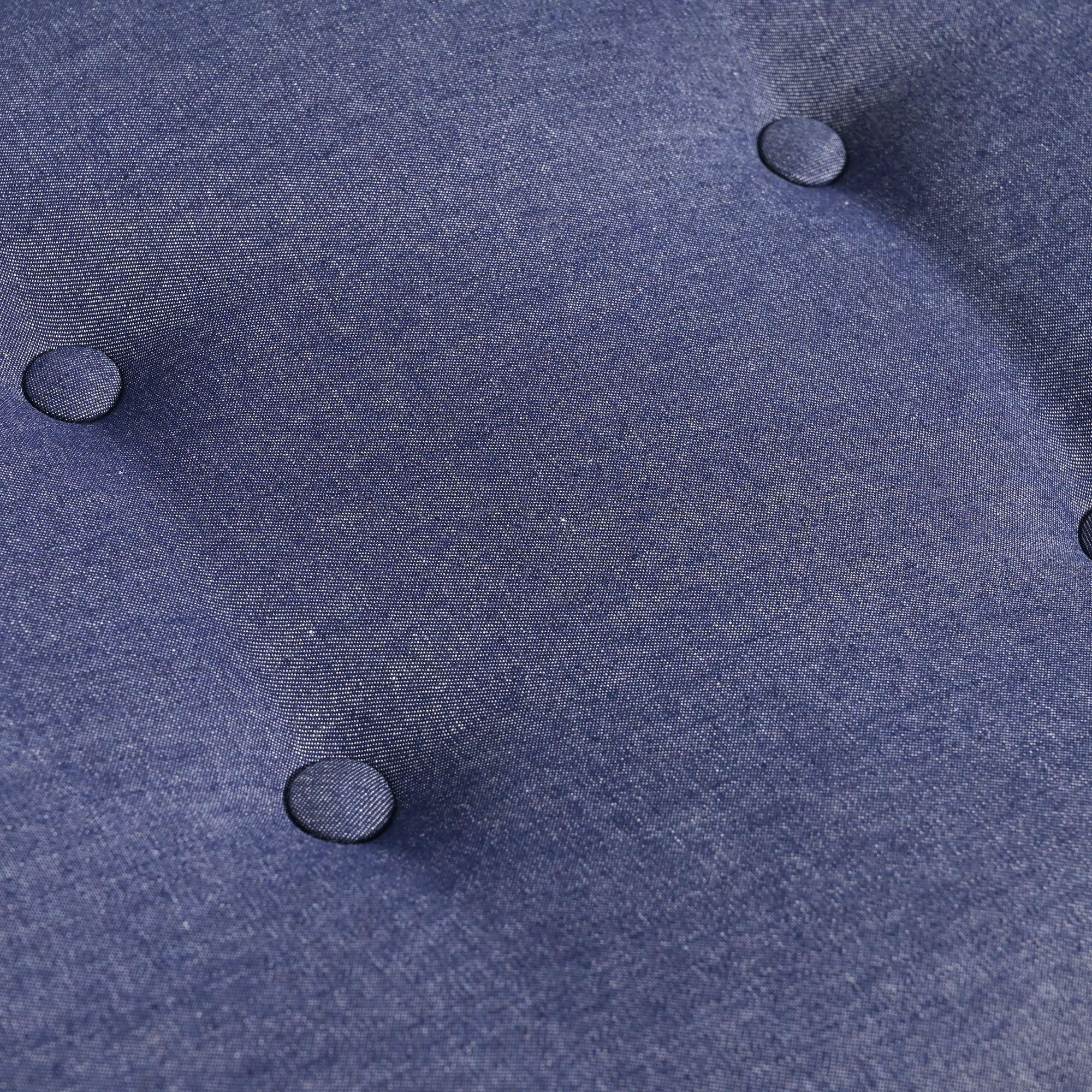 Pouf Petrum Jeans 62x42x42 cm Máxima Design-3