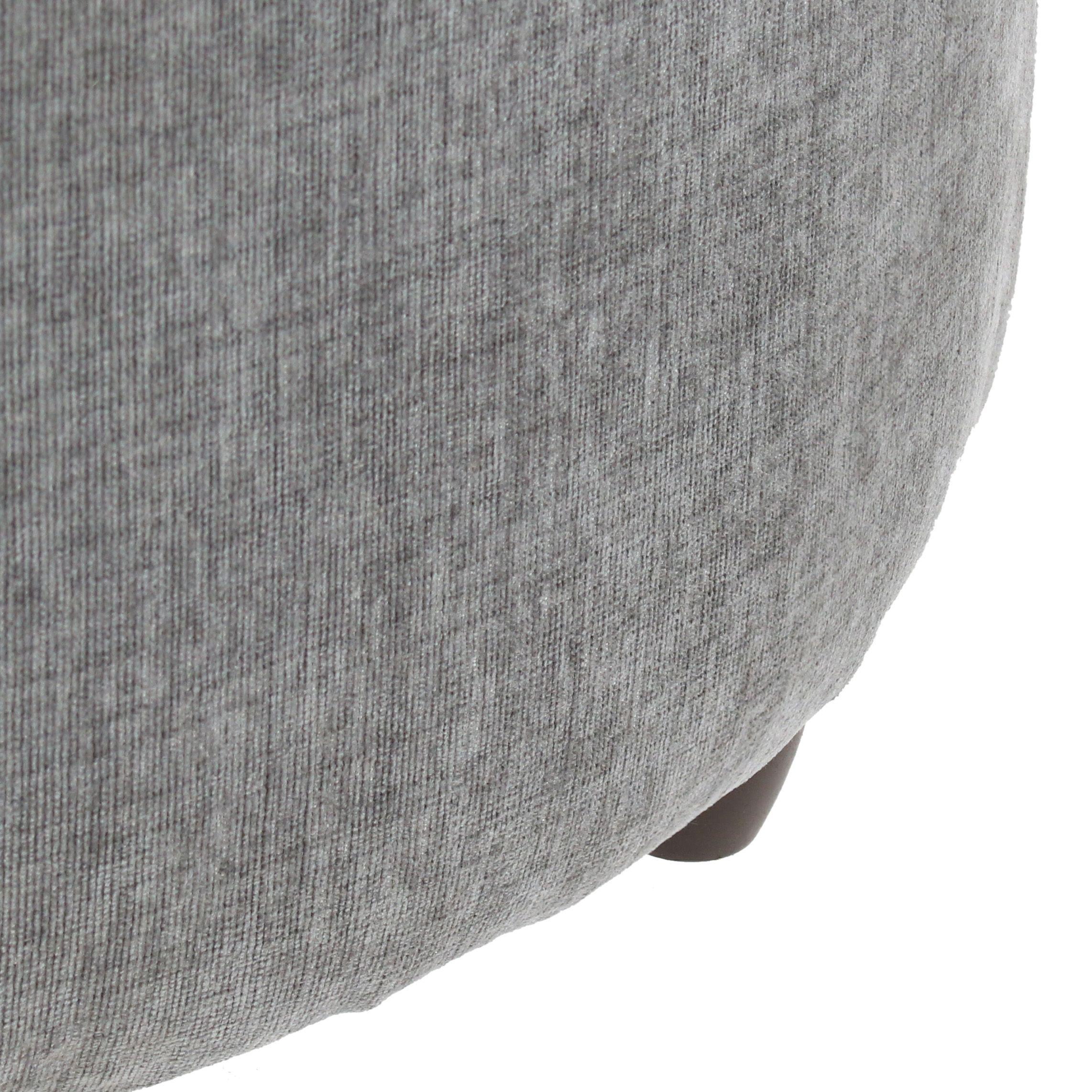 Pouf Baúl Zoe Gris Claro Altea 60x60x50 Cm Máxima Design-3