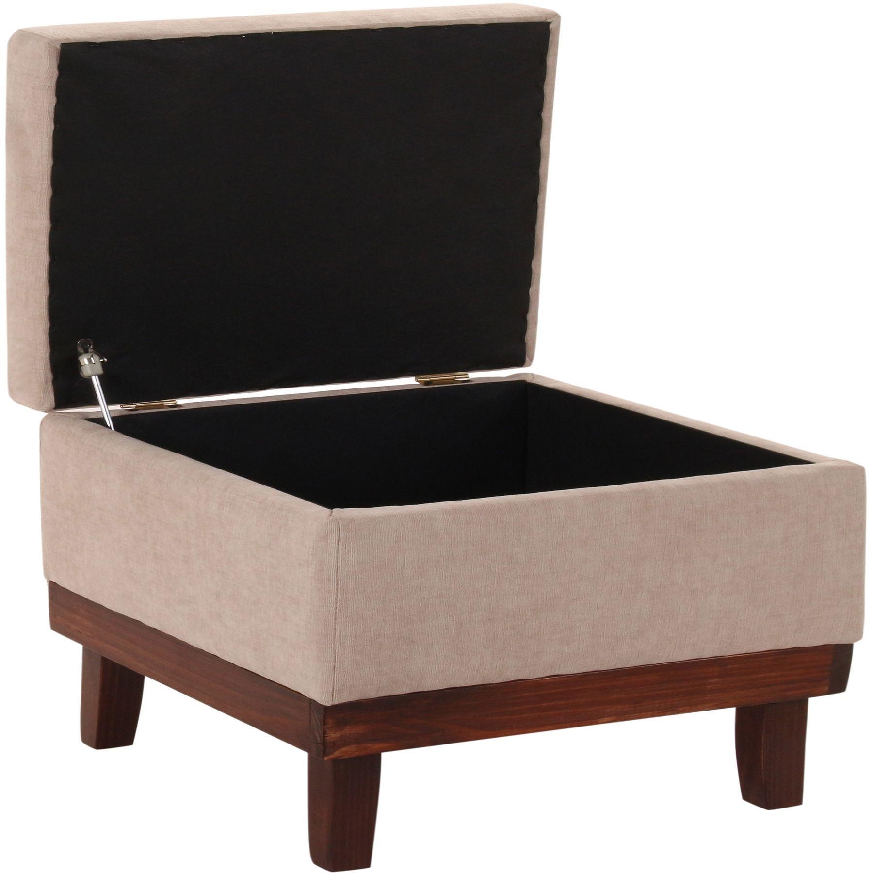 Pouf Baúl Emilia  Arena Altea 45x45x46 Cm Máxima Design-2