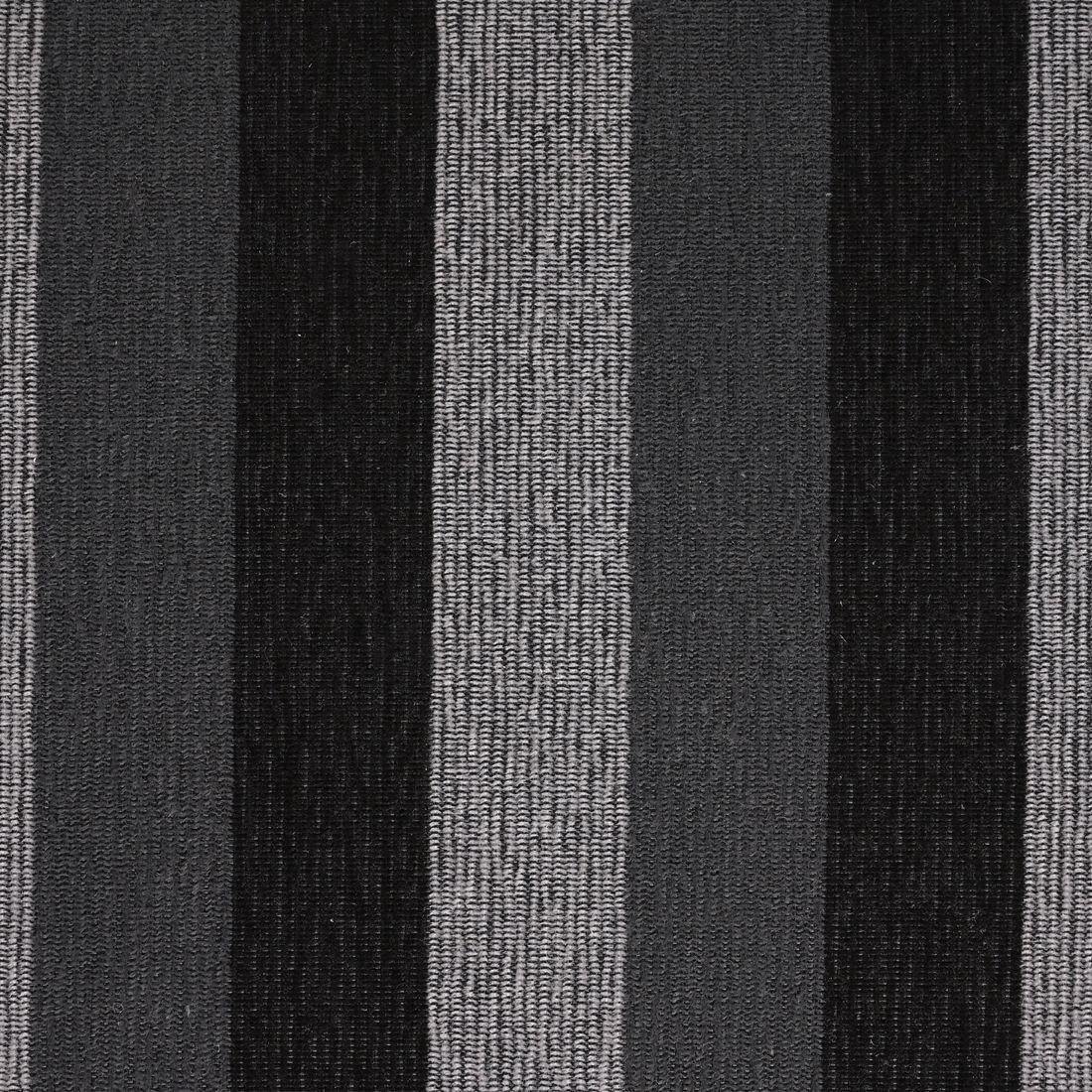 Banqueta Style Rayas Gris Negro 100x40x40 Cm-4