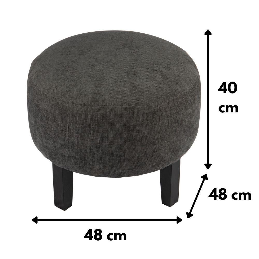 Jack Gris Oscuro Altea 48x40x40 cm Máxima Design-2