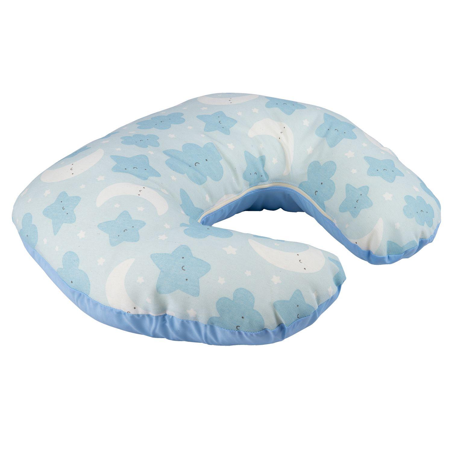 Cojín Lactancia Nube Celeste Textil 50x40x20 cm-1