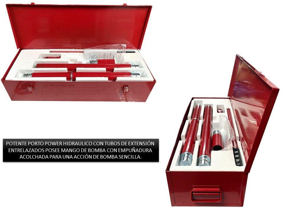 Porto Power 15 Toneladas Con Maleta Profesional Lic. Jap.-3