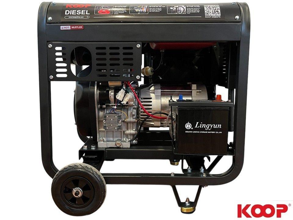 Generador Eléctrico Diésel 10kva Trifásico Koop-3