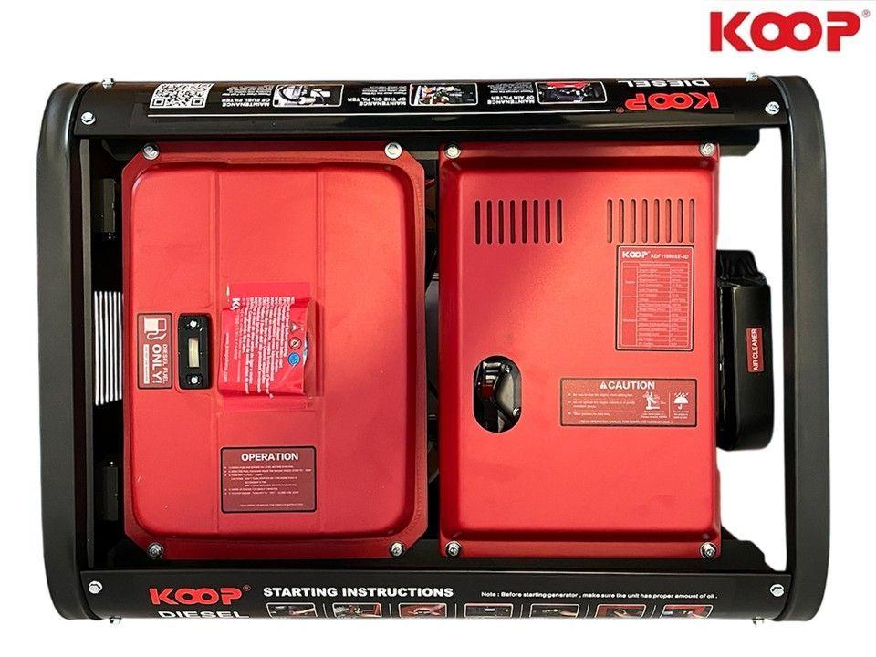 Generador Eléctrico Diésel 10kva Trifásico Koop-4