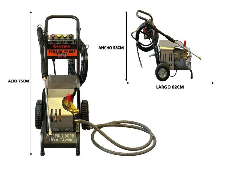 Hidrolavadora Industrial Monofásica, 7 L/min, 2000 Psi-2