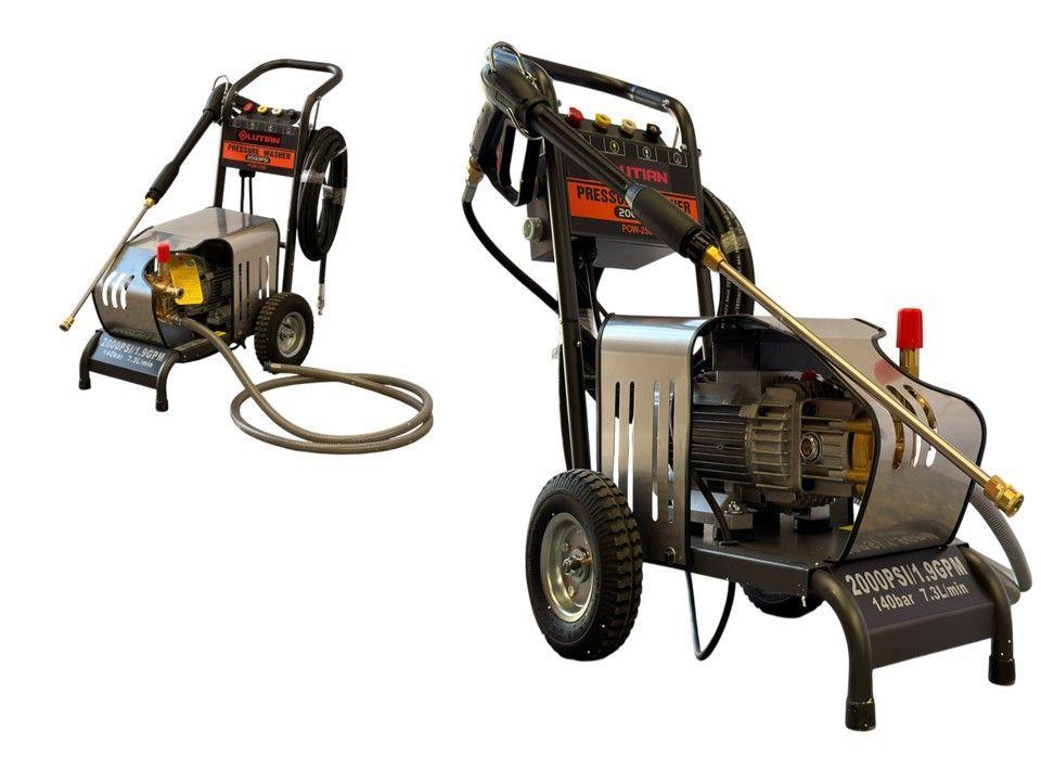 Hidrolavadora Industrial Monofásica, 7 L/min, 2000 Psi-4