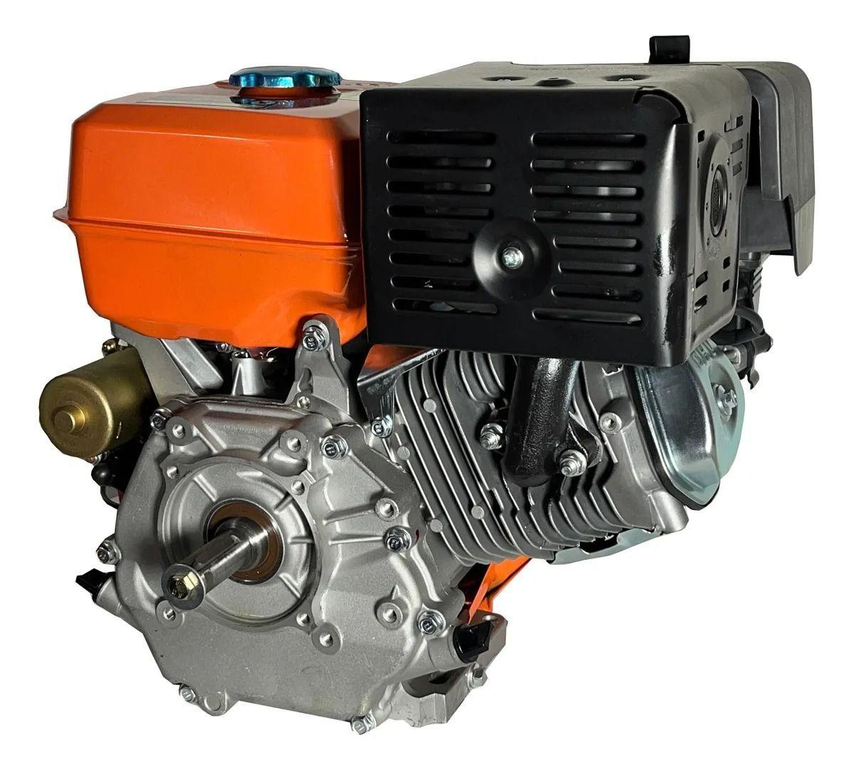 Motor Bencinero 15hp Eje 25.4mm Part. Eléctrica Bat. Lutian-4