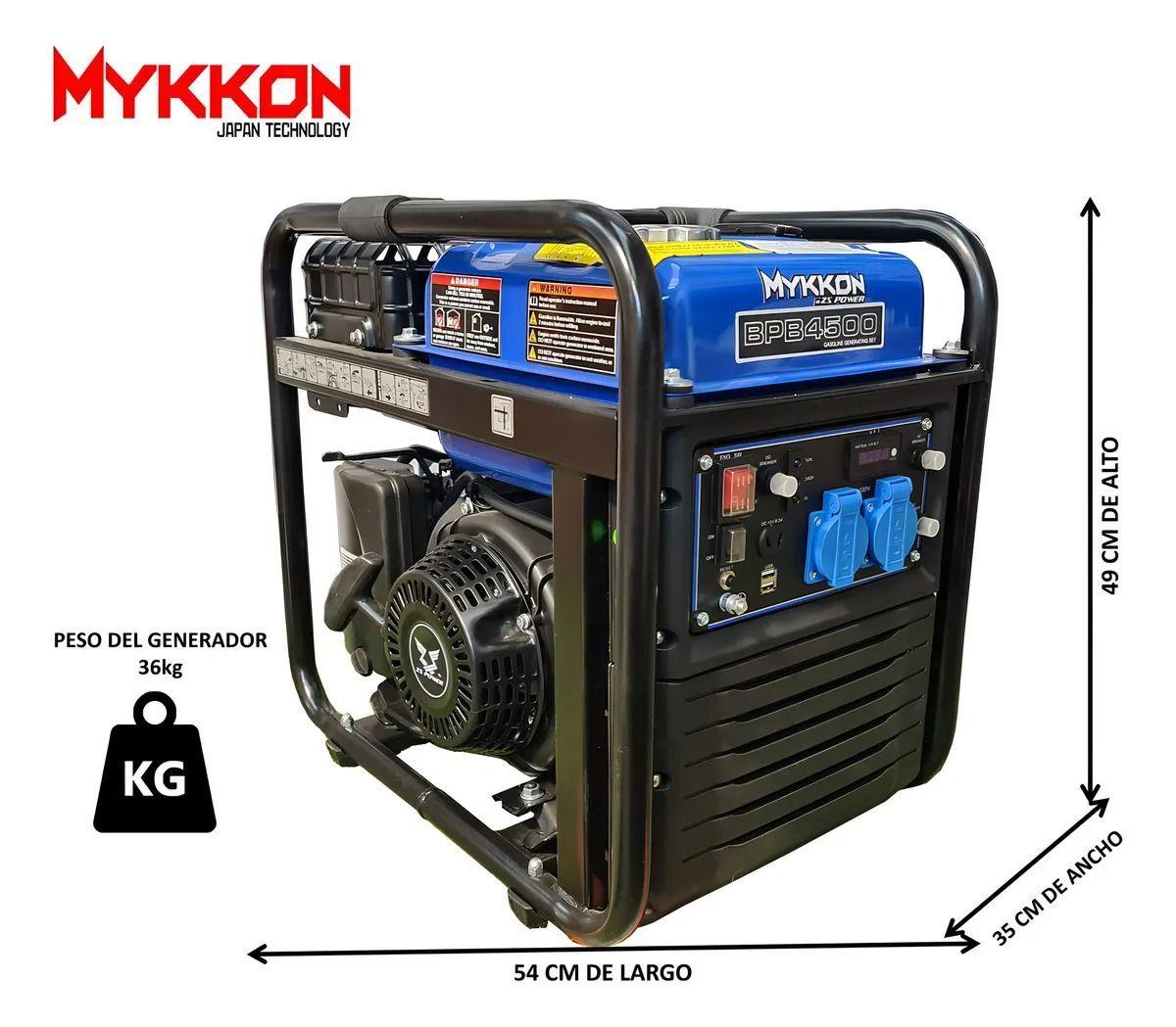 Generador Inverter 4600w Licencia Japón Sello Sec-3